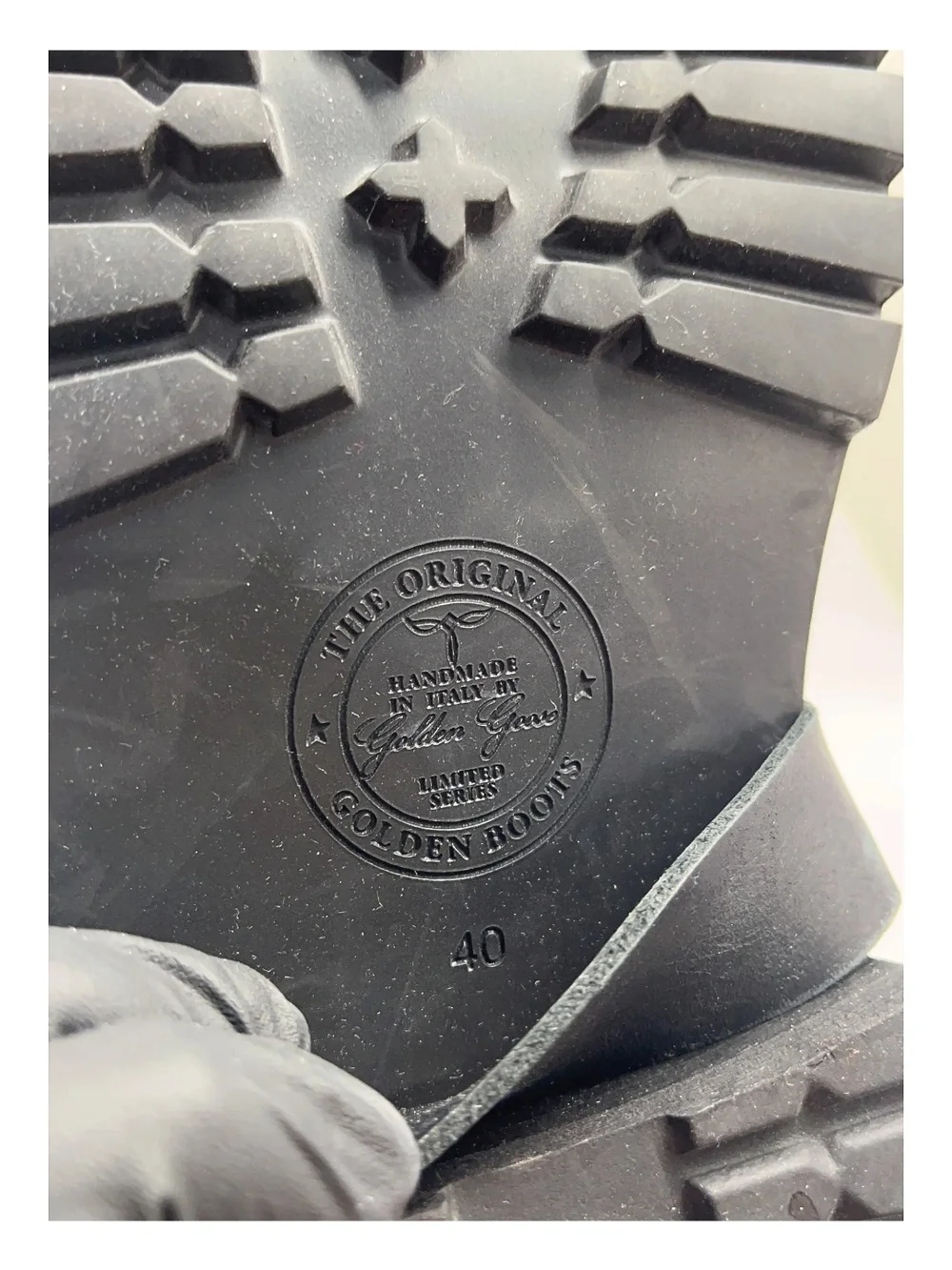 Golden Goose Kurt Limited Series Biker Boots Like New Size 40/10 US Women - Picture 4 of 7